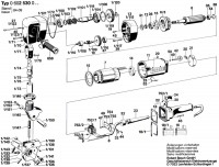 Bosch 0 602 530 004 GR.88 High-Frequency Chamferer Spare Parts